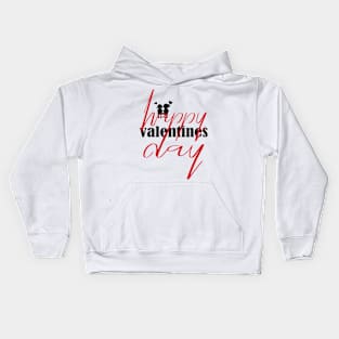 valentines day by chakibium Kids Hoodie